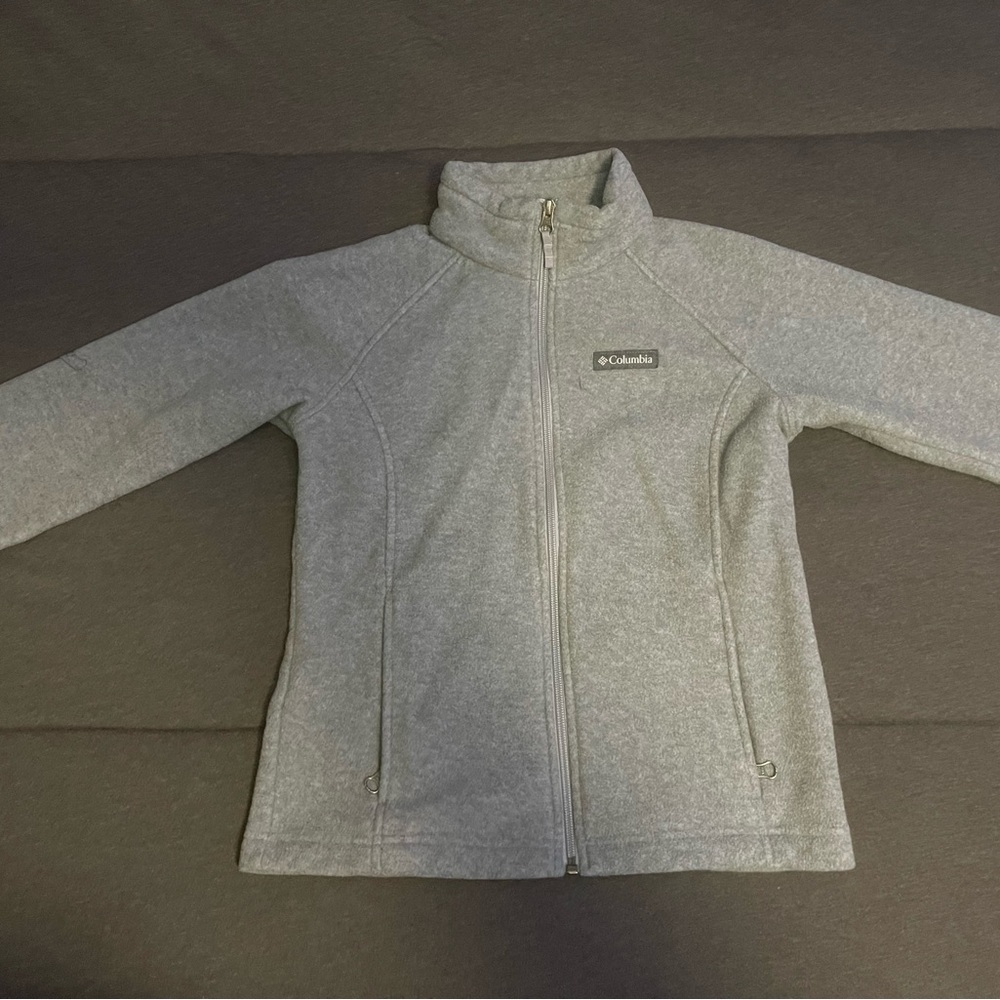 Columbia Gray Fleece Jacket